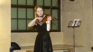 Talentovaná houslistka Magdalena Zajacová