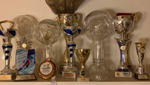 Zasloužené úspěchy a poháry v pokojíčku