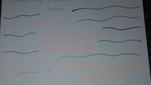 Plakát, který Verča připravila
