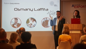 Představili jsme patrona nadačního fondu Cesta talentu, známého módního návrháře, Osmanyho Laffitu.