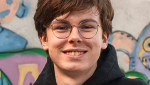 Talentovaný student Marian, 15 let