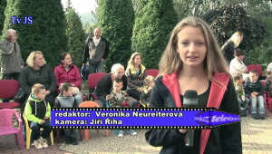 Verunka v akci před kamerou