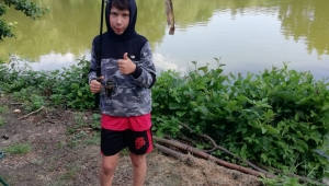 Kuba chodí moc rád s dědou na ryby