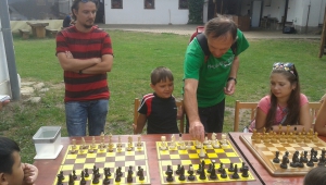 Ještě ve školce a první seznámení s šachy